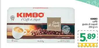 Pam Kimbo Caffè Gusto Di Napoli 250 G offerta