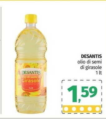 Pam Desantis Olio Di Semi Di Girasole 1000 G(ml) offerta