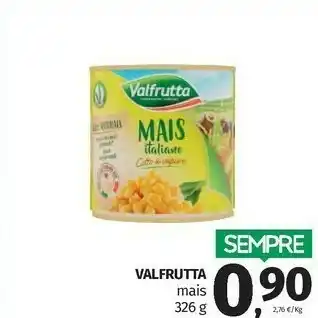 Pam Valfrutta Mais offerta