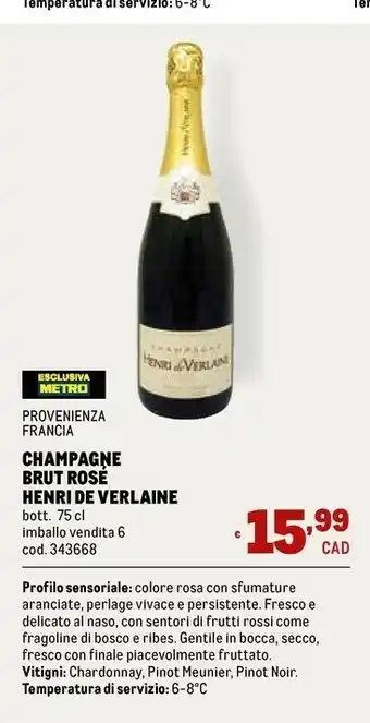 Metro Sapori Prosecco offerta
