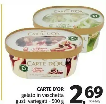 Pam Algida Carte D'Or Affogato All'Amarena Spagnola 500 G(ml) offerta