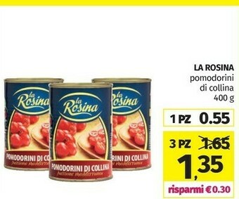 Pam La rosina Pomodorini offerta