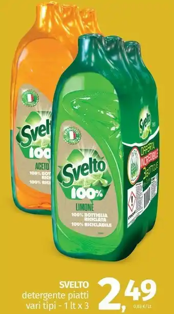 Pam Svelto Detergente Piatti offerta