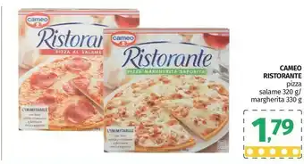 Pam Cameo Ristorante Pizza Margherita Saporita 330 G(ml) offerta
