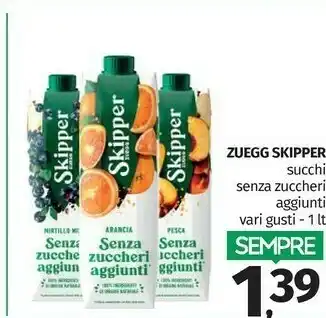 Pam Zuegg Skipper offerta