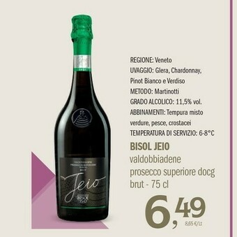 Pam Brut Prosecco offerta