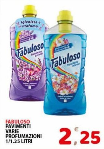 Fabuloso Pavimenti Varie Profumazioni 1/1.25 litri