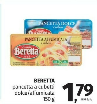 Pam Beretta Pancetta offerta