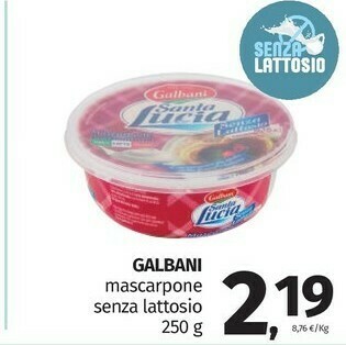 Pam Galbani Mascarpone offerta