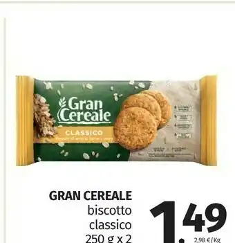 Pam Gran cereale Biscotti Mulino bianco offerta