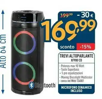 Trevi Altoparlante Xf900 Cd
