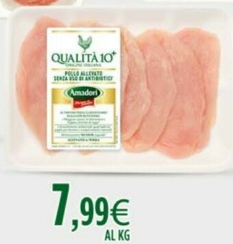 Tigre Amadori Petto Di Pollo A Fette offerta