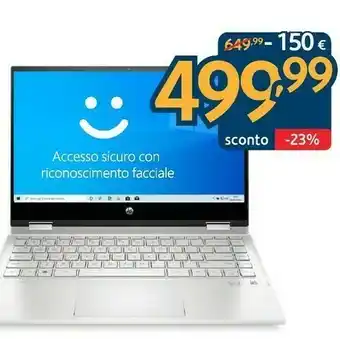 Sinergy HP Pavilion X360 14-dw1010nl DDR4-SDRAM Ibrido (2 In 1) 35,6 Cm (14") 1920 X 1080 Pixel Touch Screen Intel® Core™ I3 Di Undic offerta