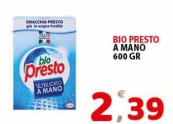 Bio Presto A Mano 600 gr