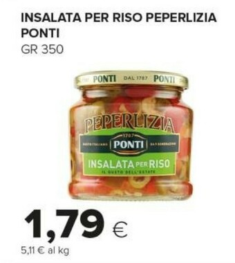Tigre Ponti Insalata Per Riso Light Peperlizia 350 G(ml) offerta