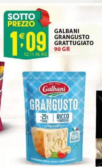 Sisa Galbani Grangusto Grattugiato 90 Gr. offerta