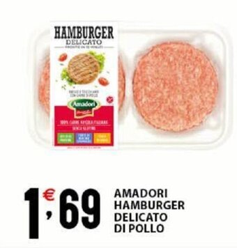 Sisa Amadori Hamburger Delicato Di Pollo offerta