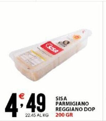 Sisa Sisa Parmigiano Reggiano DOP 200 Gr offerta