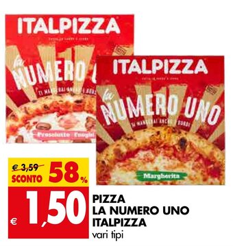 Tigros Italpizza Pizza La Numero Uno offerta