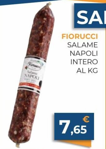Fiorucci Salame Napoli Intero