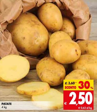 Tigros Patate 4 kg offerta