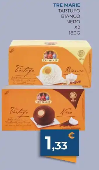 Tre Marie Tartufo Bianco Nero x 2 180 g