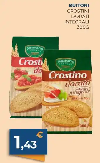 Buitoni Crostini Dorati Integrali 300 g