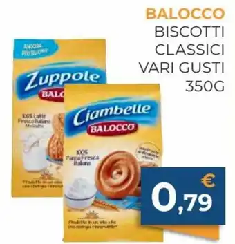 Balocco Biscotti Classici Vari Gusti 350 g
