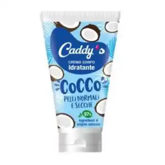 Caddy's Caddy's cocco crema idratante corpo 150 ml offerta