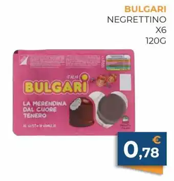 Bulgari Negrettino x6 120 g