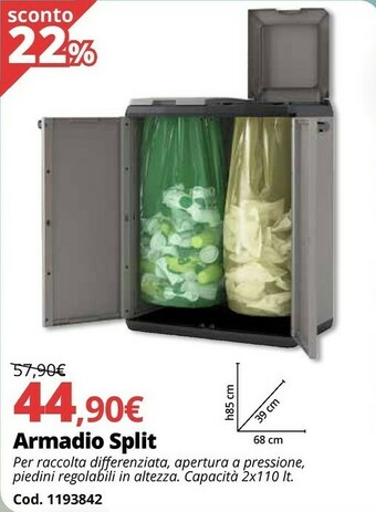 Brico Io Armadio Split offerta