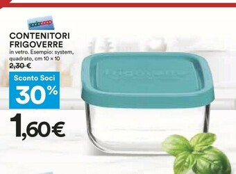 Coop Contenitori per alimenti offerta