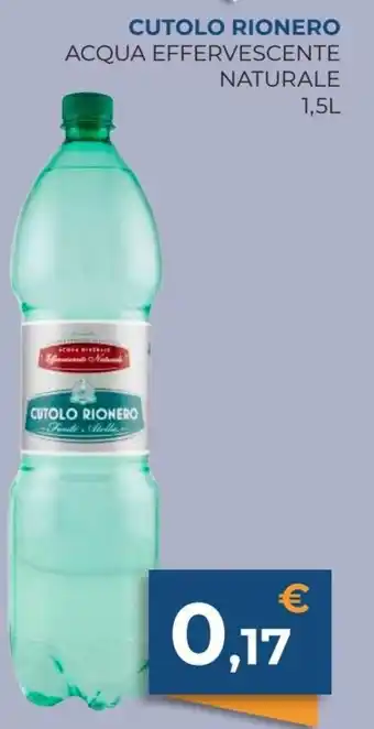 Cutolo Rionero Acqua Effervescente Naturale 1,5l