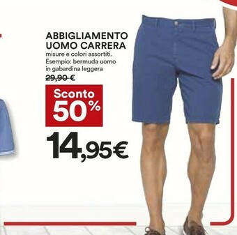 Coop Carrera Bermuda offerta