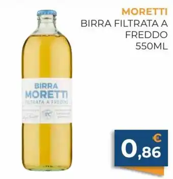Moretti Birra Filtrata A Freddo 550 ml