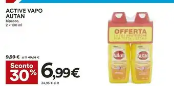 Coop Autan Active Vapo Promopack offerta