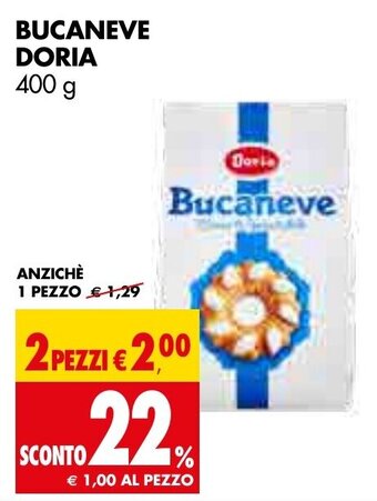 Tigros Doria Bucaneve 400 g 1 pezzo offerta