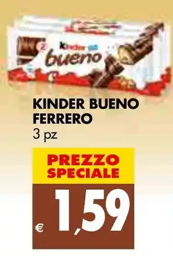 Tigros Ferrero Kinder Bueno 3 pz offerta