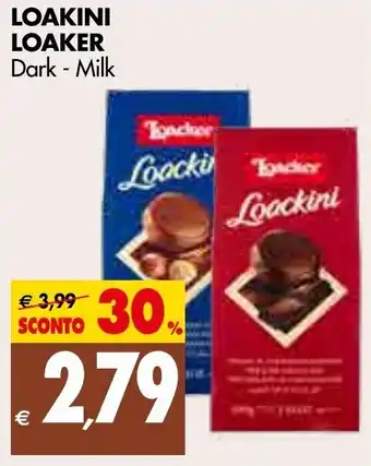 Tigros Loaker Loakini Dark - Milk offerta