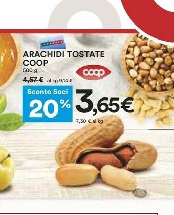 Coop Arachidi offerta