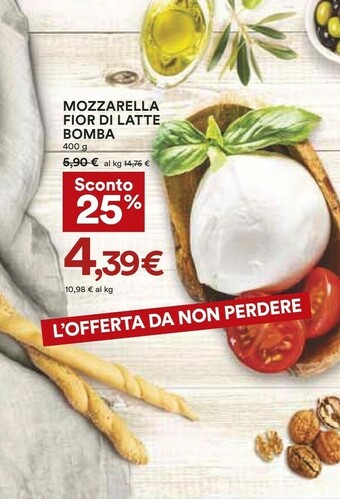Coop Fior di latte offerta