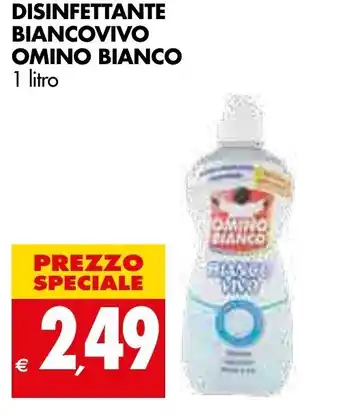 Tigros Omino Bianco Disinfettante Biancovivo 1 Litro offerta
