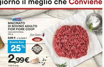 Coop Carne macinata offerta