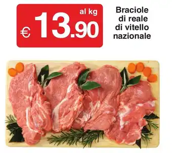 Braciole di Reale di Vitello Nazionale