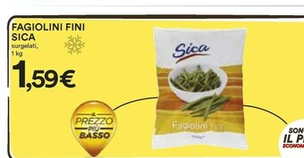 Coop Fini Modena Fagiolini offerta