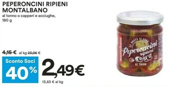Coop Montalbano Conserve offerta