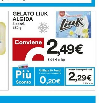 Coop Algida Gelati algida offerta