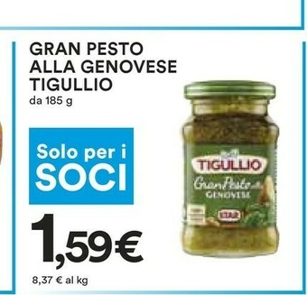 Coop Tigullio Pesto offerta
