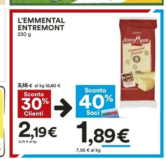 Coop Entremont Emmental offerta