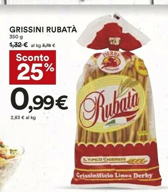 Coop Rubatà Grissini offerta